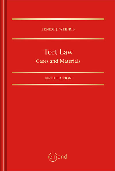 Tort Law: Cases and Materials, 5th Edition